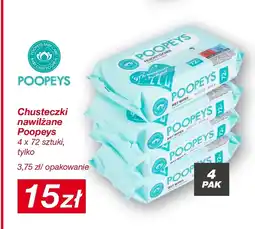 KiK Chusteczki nawilżane Poopeys oferta
