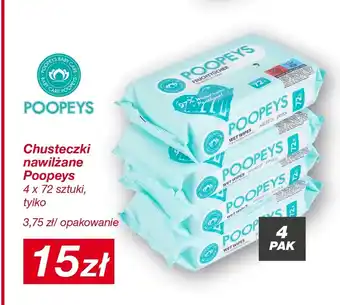 KiK Chusteczki nawilżane Poopeys oferta