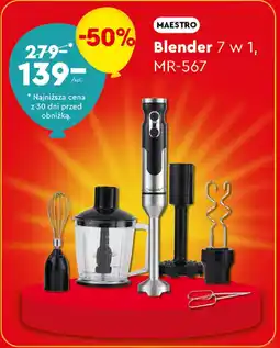 Biedronka MAESTRO Blender 7 w 1, MR-567 oferta