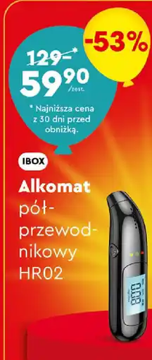 Biedronka IBOX Alkomat półprzewodnikowy HR02 oferta