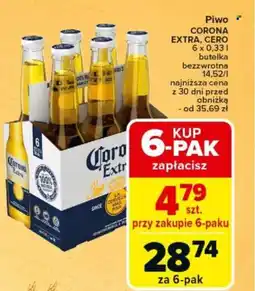 Carrefour Express Piwo CORONA EXTRA, CERO oferta