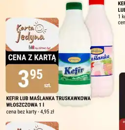 bi1 Kefir lub Maślanka Truskawkowa Włoszczowa oferta