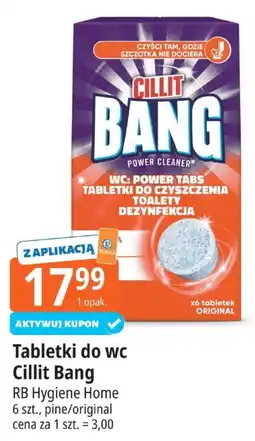 E.Leclerc Tabletki do wc Cillit Bang RB Hygiene Home oferta