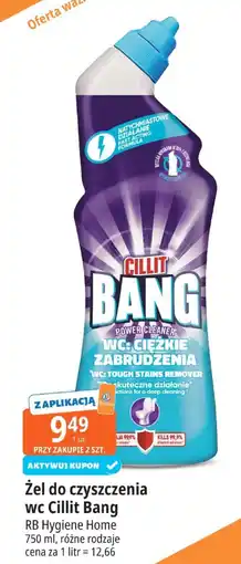 E.Leclerc Żel do czyszczenia wc Cillit Bang RB Hygiene Home oferta