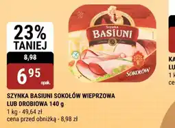bi1 Szynka Basiuni Sokołów wieprzowa lub drobiowa oferta
