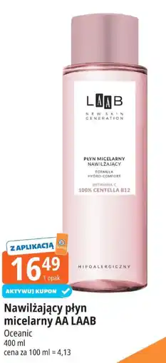 E.Leclerc Nawilżający płyn micelarny AA LAAB Oceanic oferta