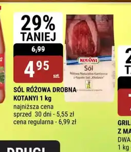 bi1 Sól różowa drobna Kotanyi oferta