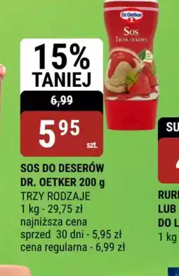 bi1 Sos do deserów Dr. Oetker oferta