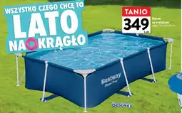 Intermarche Basen rozporowy ze stelażem 259 x 170 61 cm Bestway oferta