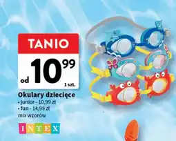 Intermarche Okulary do pływania fun Intex oferta
