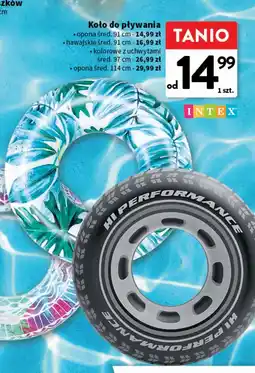 Intermarche Koło hawajskie 91 cm Intex oferta