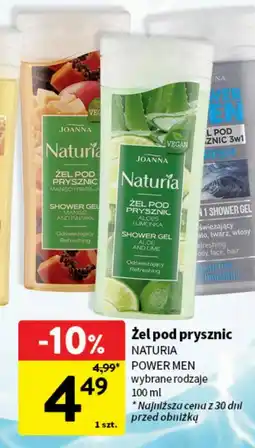 Intermarche Żel pod prysznic 3w1 fresh Joanna Power Men oferta