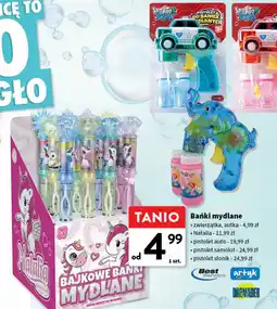 Intermarche Bańki mydlane pistolet słonik oferta