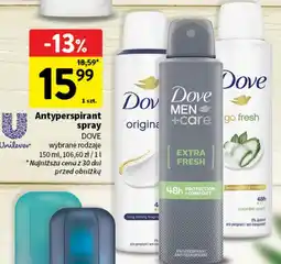 Intermarche Dezodorant extra fresh Dove Men+Care oferta