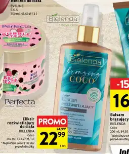 Intermarche Eliksir do ciała rozświetlający Bielenda Bronzing Coco oferta