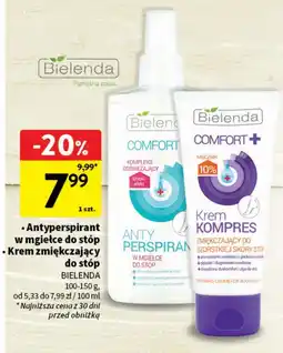 Intermarche Antyperspirant w mgiełce do stóp Bielenda Comfort+ oferta