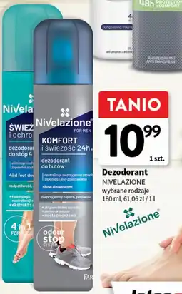 Intermarche Dezodorant do stóp świeżość i ochrona Nivelazione oferta