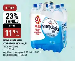bi1 Woda mineralna Staropolanka oferta