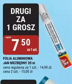 bi1 Folia aluminiowa Jan Niezbędny oferta