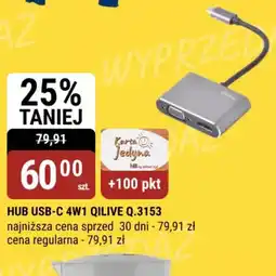 bi1 HUB USB-C 4W1 QILIVE Q.3153 oferta