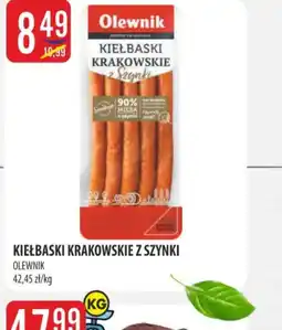 MOKPOL Kiełbaski krakowskie z szynki Olewnik oferta
