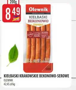 MOKPOL Kiełbaski krakowskie bekonowo-serowe Olewnik oferta