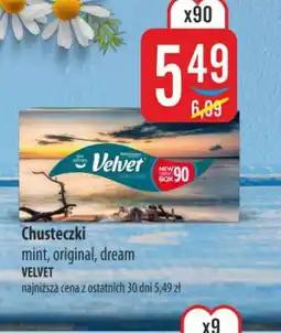 MOKPOL Chusteczki Velvet oferta