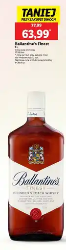 Lidl Whisky Ballantine's Finest oferta