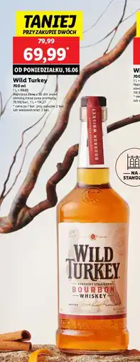 Lidl Bourbon Wild Turkey oferta