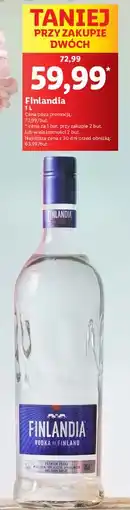 Lidl Wódka Finlandia Vodka Of Finland oferta