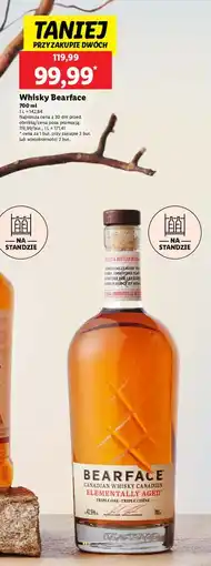Lidl Whisky Bearface Triple Oak oferta