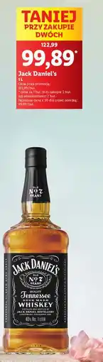 Lidl Whiskey Jack Daniel's Old No. 7 oferta