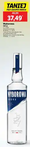 Lidl Wódka Wyborowa Vodka oferta