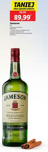 Lidl Whiskey Jameson oferta