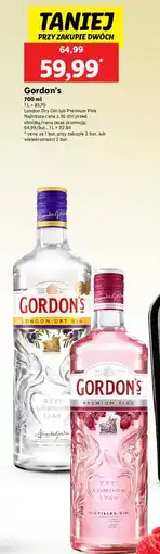 Lidl Gin Gordon's Premium Pink oferta