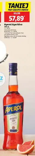 Lidl Likier Aperol Aperitivo oferta