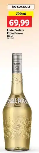 Lidl Likier elderflower Volare oferta