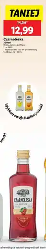 Lidl Wódka Czarnoleska Cytryna oferta