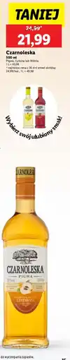 Lidl Likier 28% Czarnoleska Wiśnia oferta