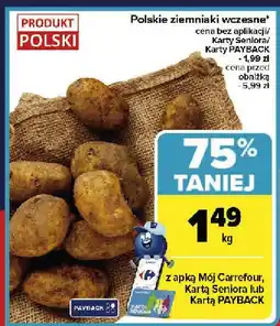 Carrefour Market Ziemniaki polskie wczesne Carrefour Market oferta