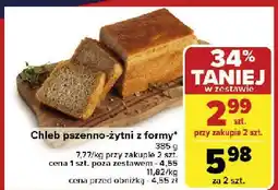 Carrefour Market Chleb pszenno-żytni z formy Carrefour Market oferta
