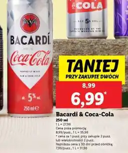 Lidl Bacardi & Coca-Cola oferta
