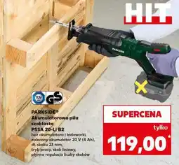 Kaufland PARKSIDE Akumulatorowa piła szablasta PSSA 20-Li B2 oferta