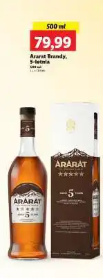 Lidl Ararat Brandy, 5-letnia oferta