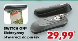 Kaufland SWITCH ON Elektryczny otwieracz do puszek oferta