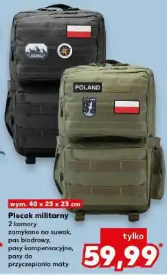 Kaufland Plecak militarny oferta