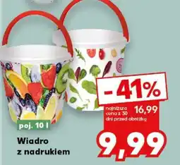 Kaufland Wiadro z nadrukiem oferta