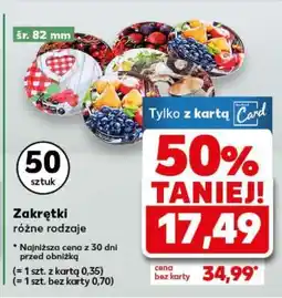 Kaufland Zakrętki oferta