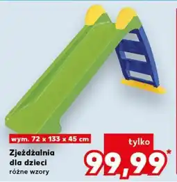 Kaufland Zjeżdżalnia dla dzieci oferta