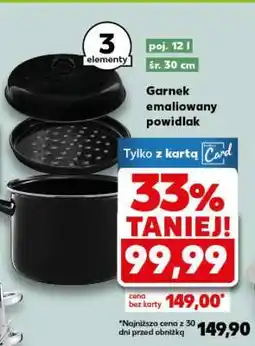 Kaufland Garnek emaliowany powidlak oferta